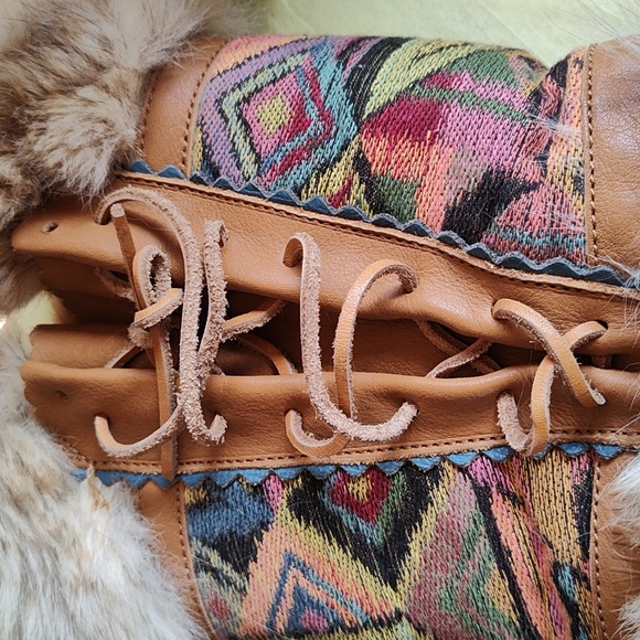 Vintage fur winter boots size 39 - Picture 12 of 12